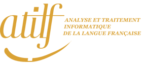 ATILF - Analyse et traitement informatique de la langue française