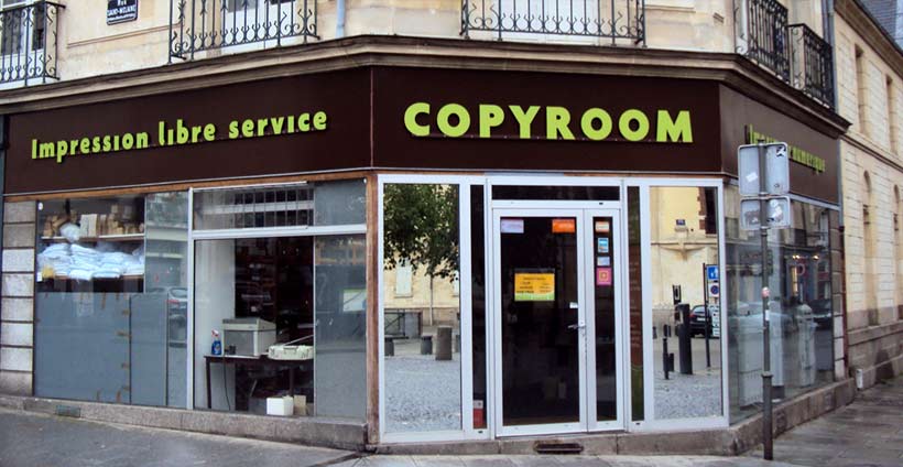 Copyroom - Notre boutique Place Hoche à Renne
